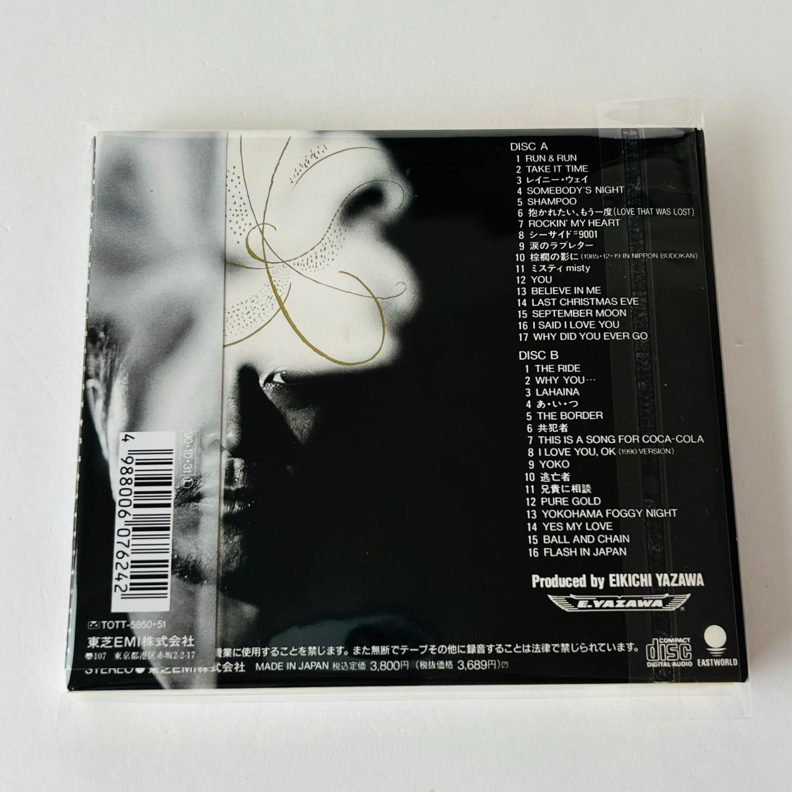 帯付] 矢沢永吉 ジ・オリジナル～シングル・コレクション1980-1990（2