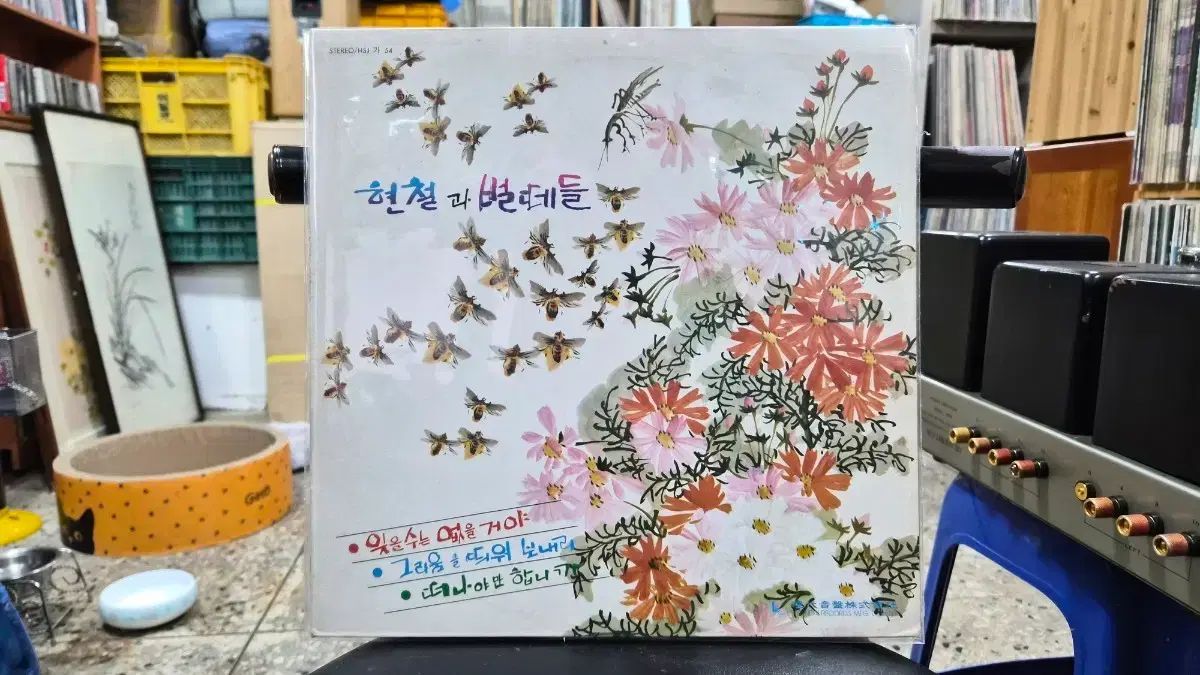 ヒョンテルと ミツバチの群れ LP CD 記録