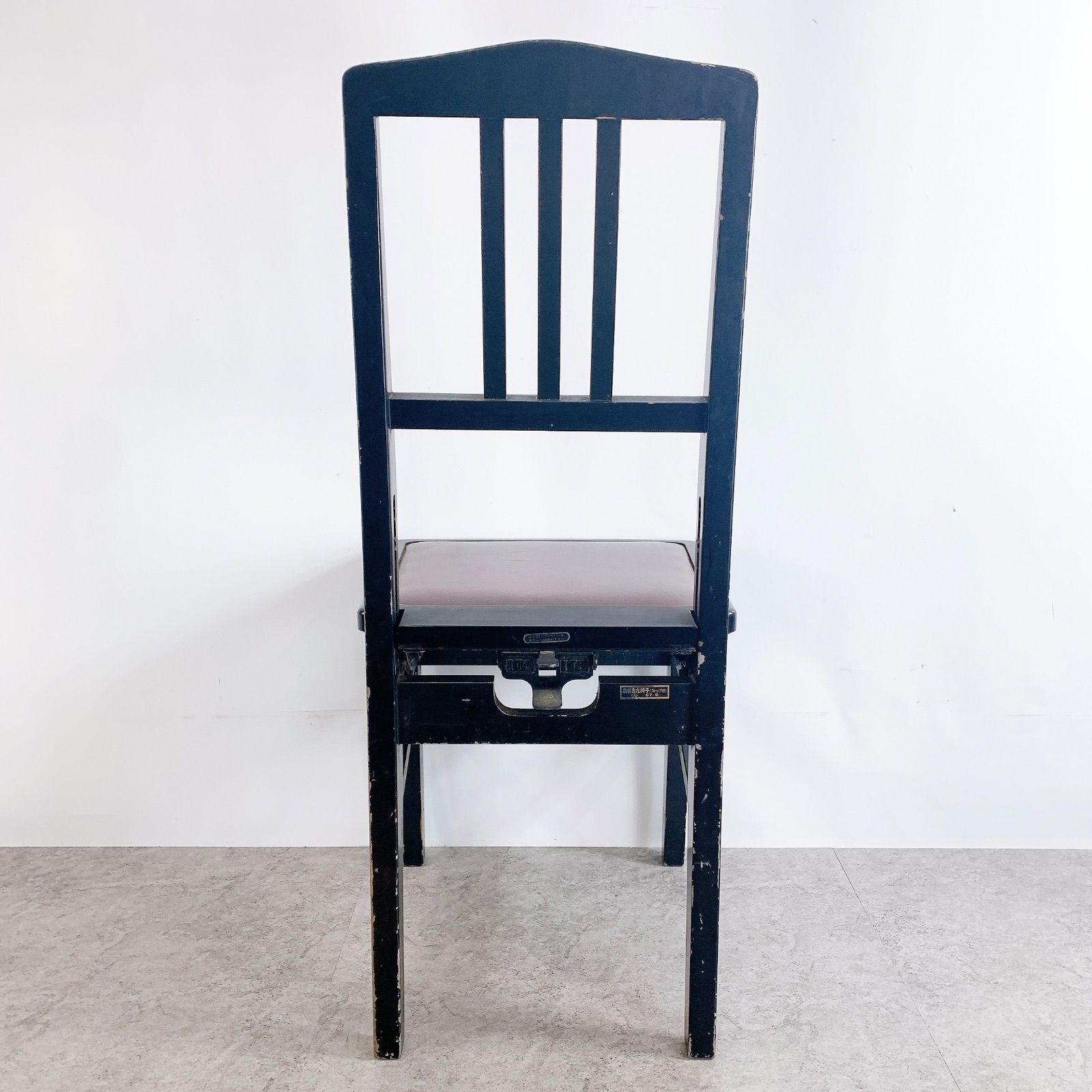 H-306 ITO トムソン椅子 ピアノ椅子 アップライト用 高さ調整式