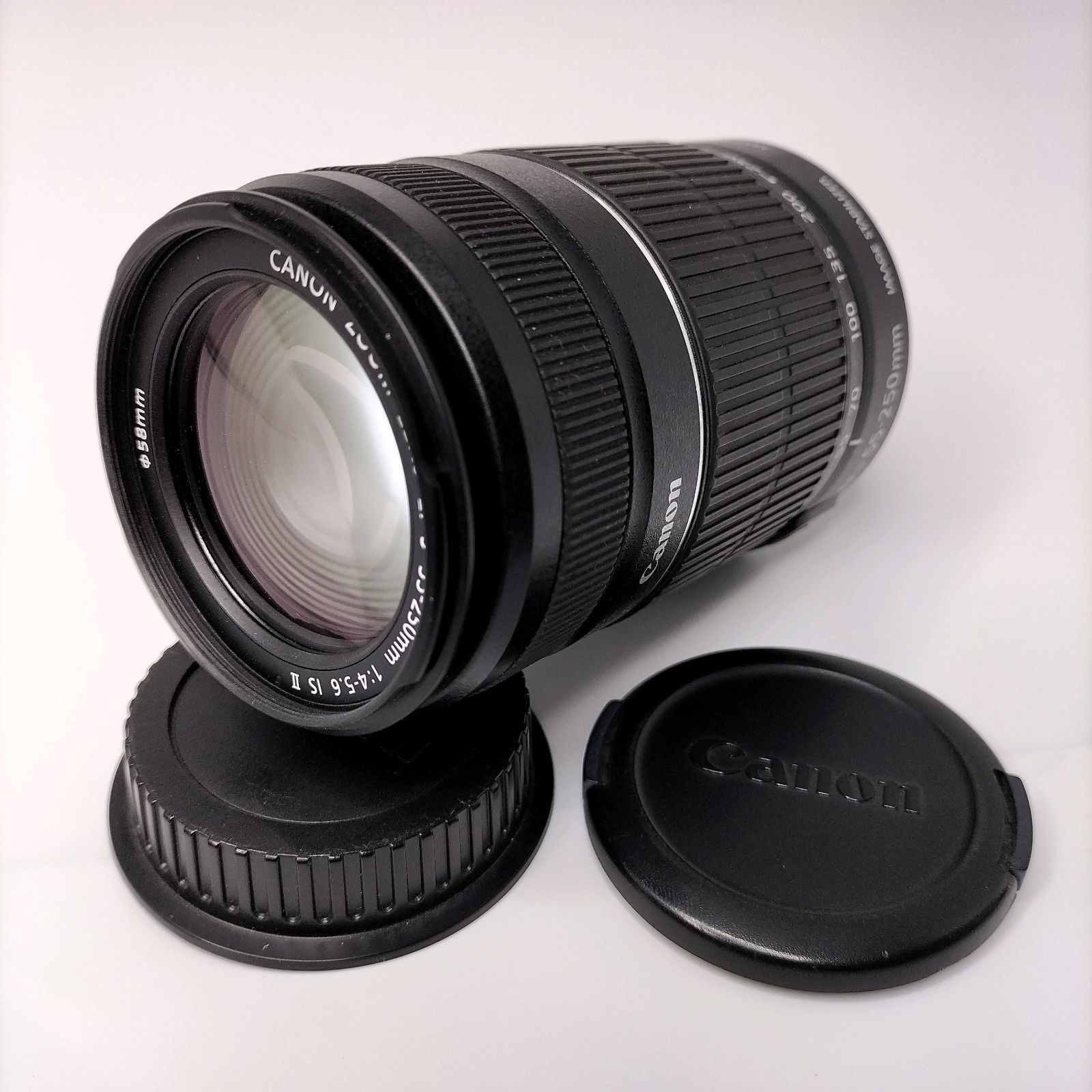 Canon EF S 55 250 mm IS II 望遠ズームレンズ 動作品