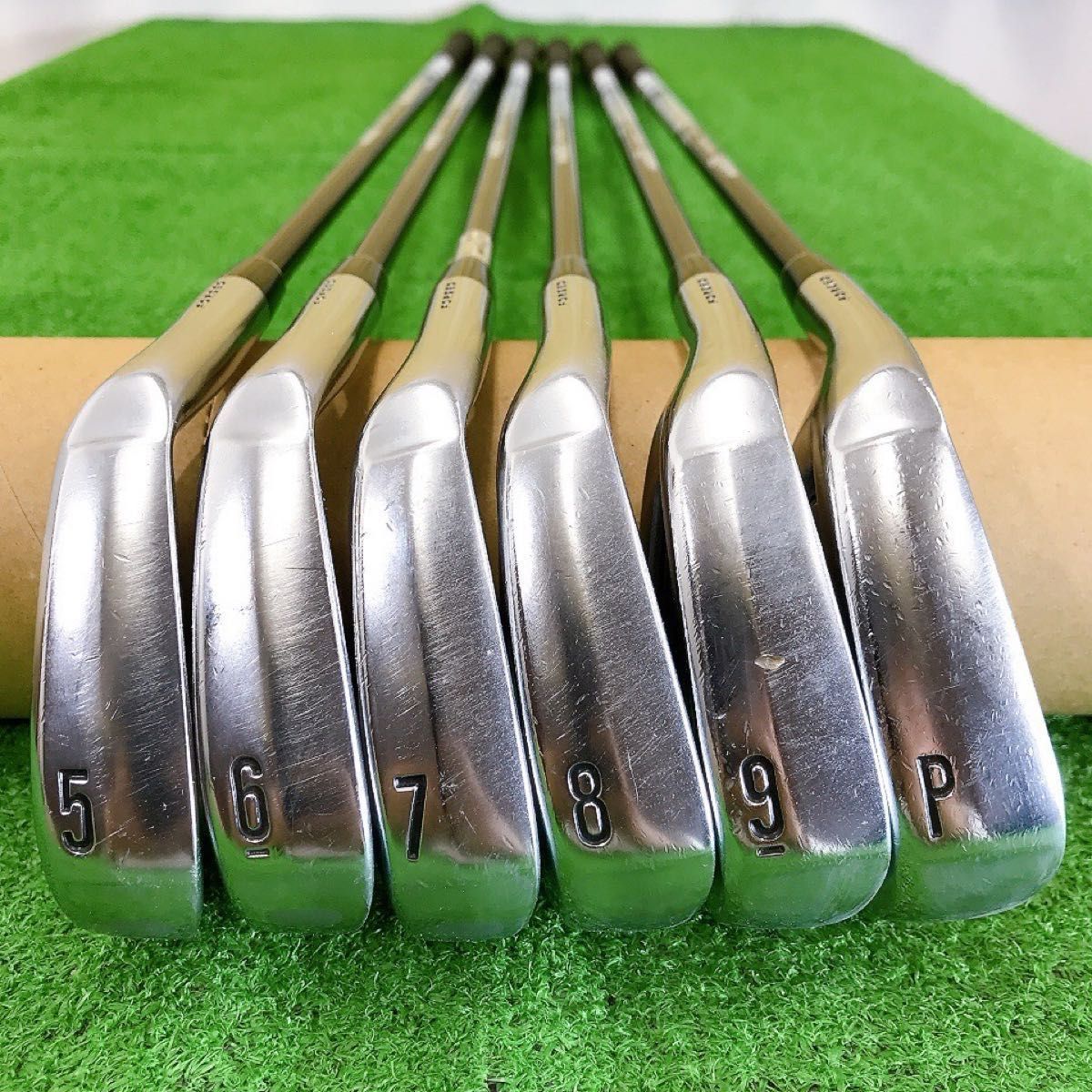 ツ59☆スリクソンZX5 6本レフティアイアンセット SRIXON純正ディアマナ