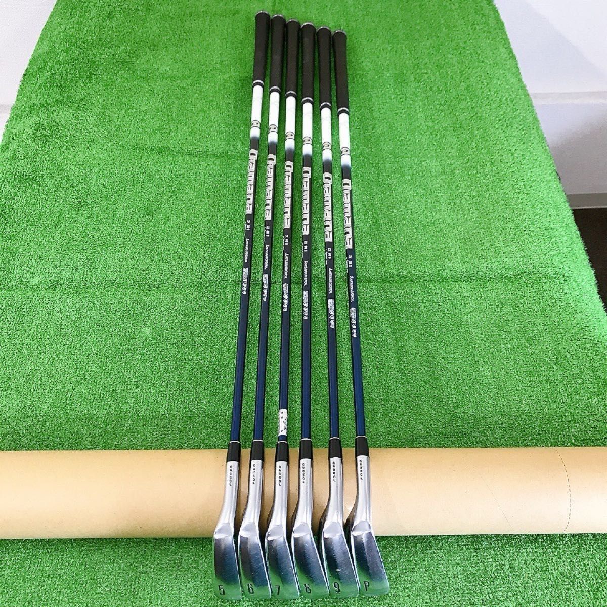 ツ59☆スリクソンZX5 6本レフティアイアンセット SRIXON純正ディアマナ