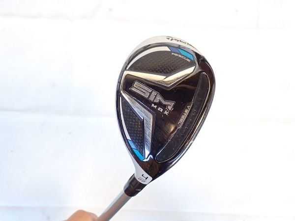 テーラーメイド SIM MAX ユーティリティ MCI 80 U4 22度 S 日本仕様