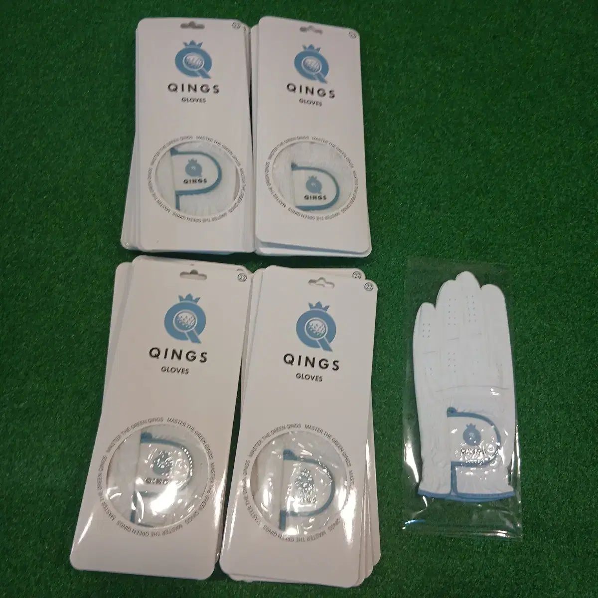 キングス ゴルフ 手袋 合皮 メンズ 22号