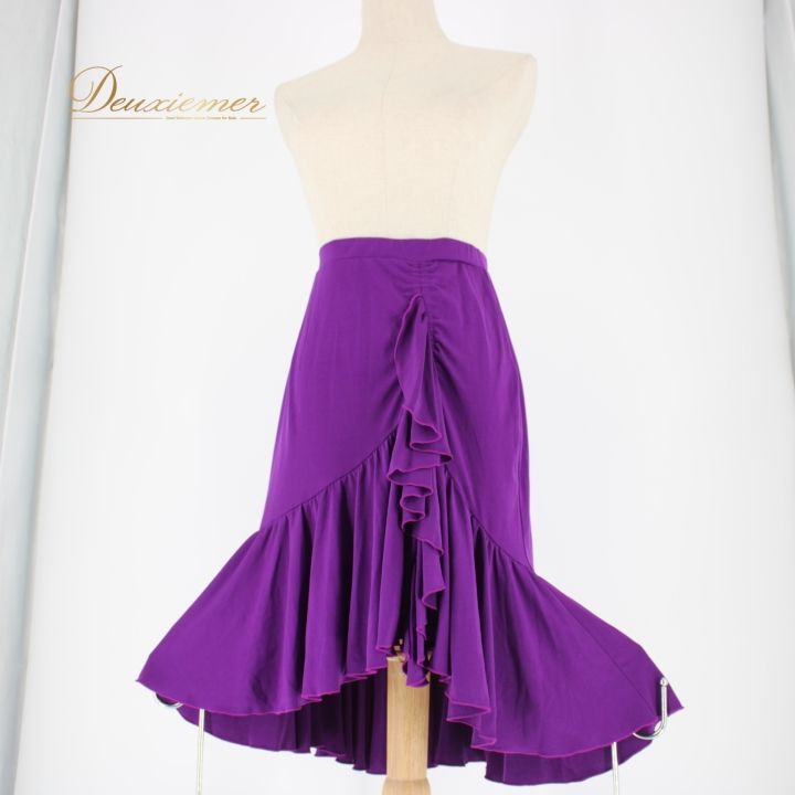 社交ダンス 衣装 スタンダード ラテン スカート レッスンウェア 練習着