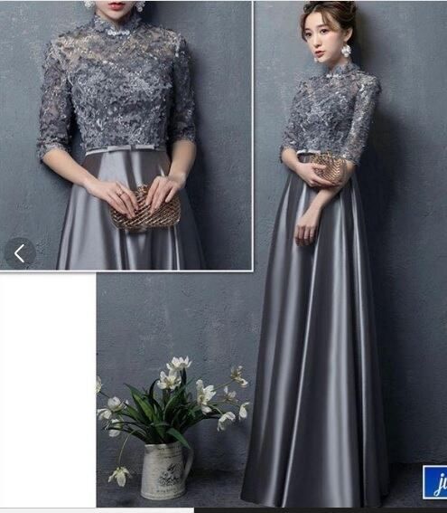 発表会 舞台 結婚式 気品 エレガント 豪華 パーティ L 11号 ドレス OPN 2934