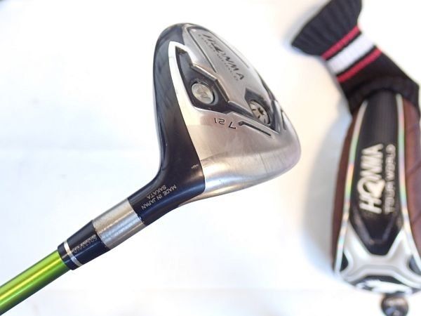 ホンマ TW727 フェアウェイウッド VIZARD YA55 7w 21度 R - メルカリ