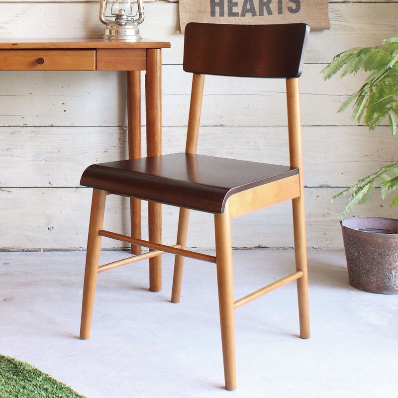 ココア チェア KOKOA C 北欧風 一人暮らし ブラウン 椅子 リビング ダイニング かわいい