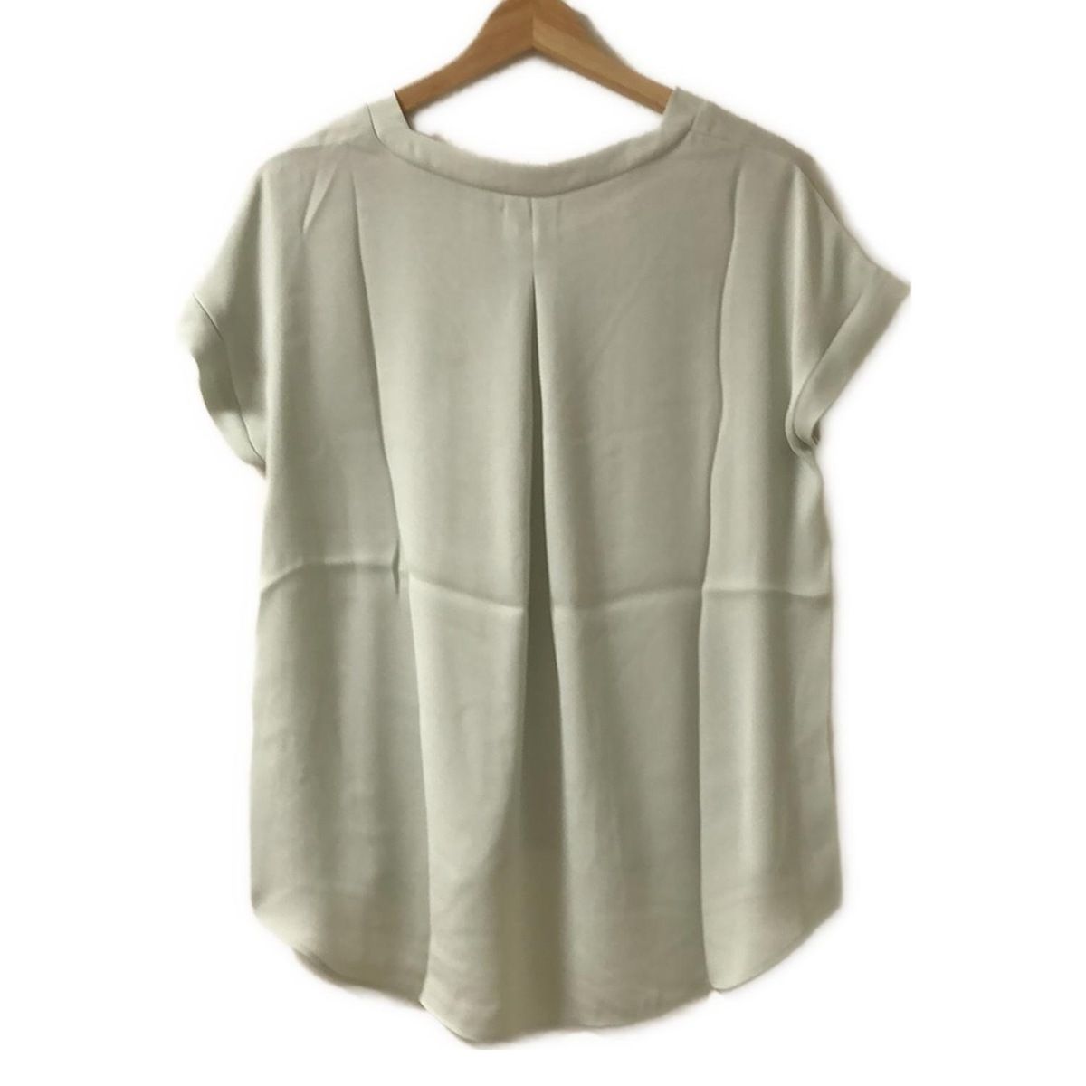 theory luxe セオリーリュクス 半袖シャツブラウス サイズ38 M レディース - ライトグリーン