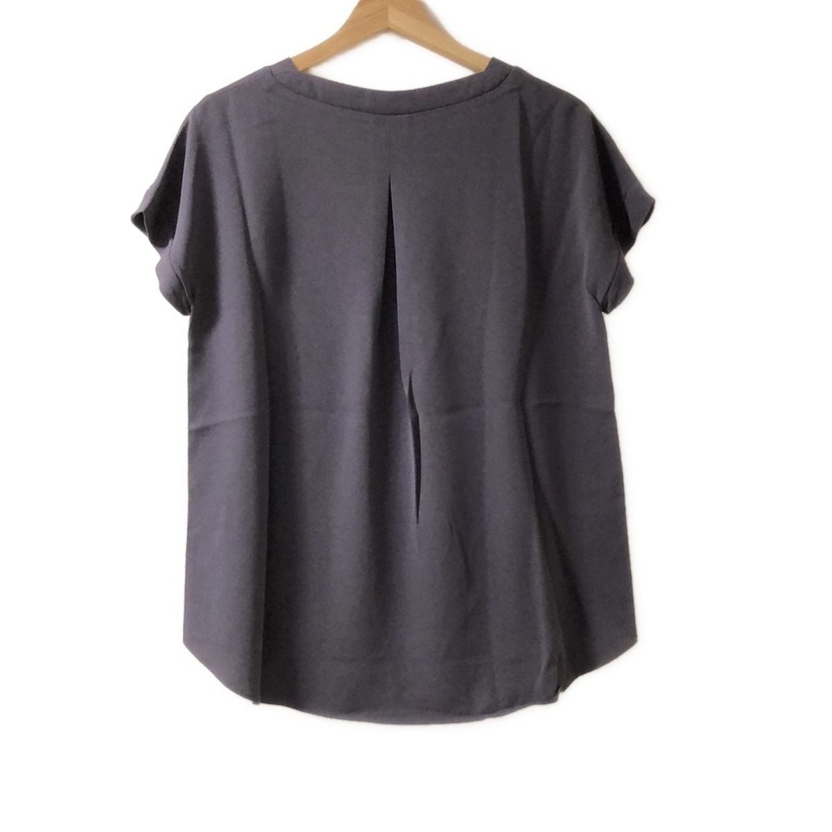 theory luxe セオリーリュクス 半袖シャツブラウス サイズ38 M レディース - ダークグレー