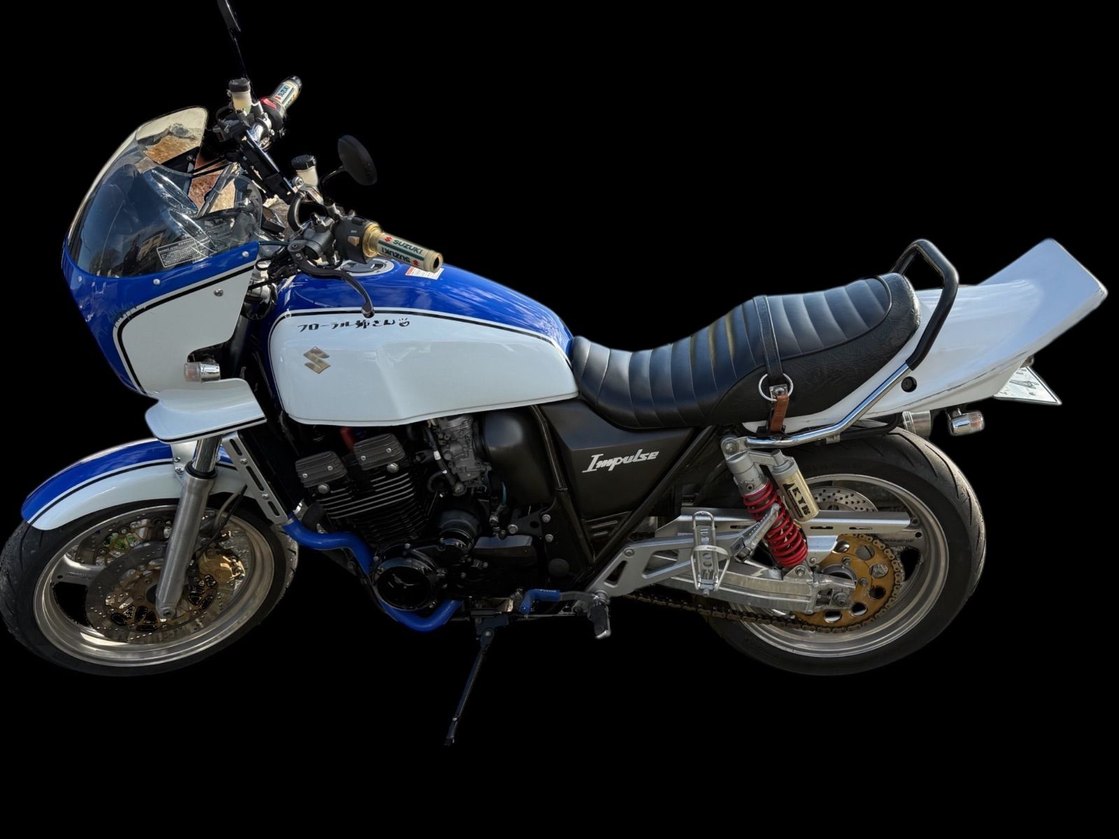 ◇◇GSX400 インパルス 96〜08 GK7CA 羽タイプ テールカウル FRP製 高