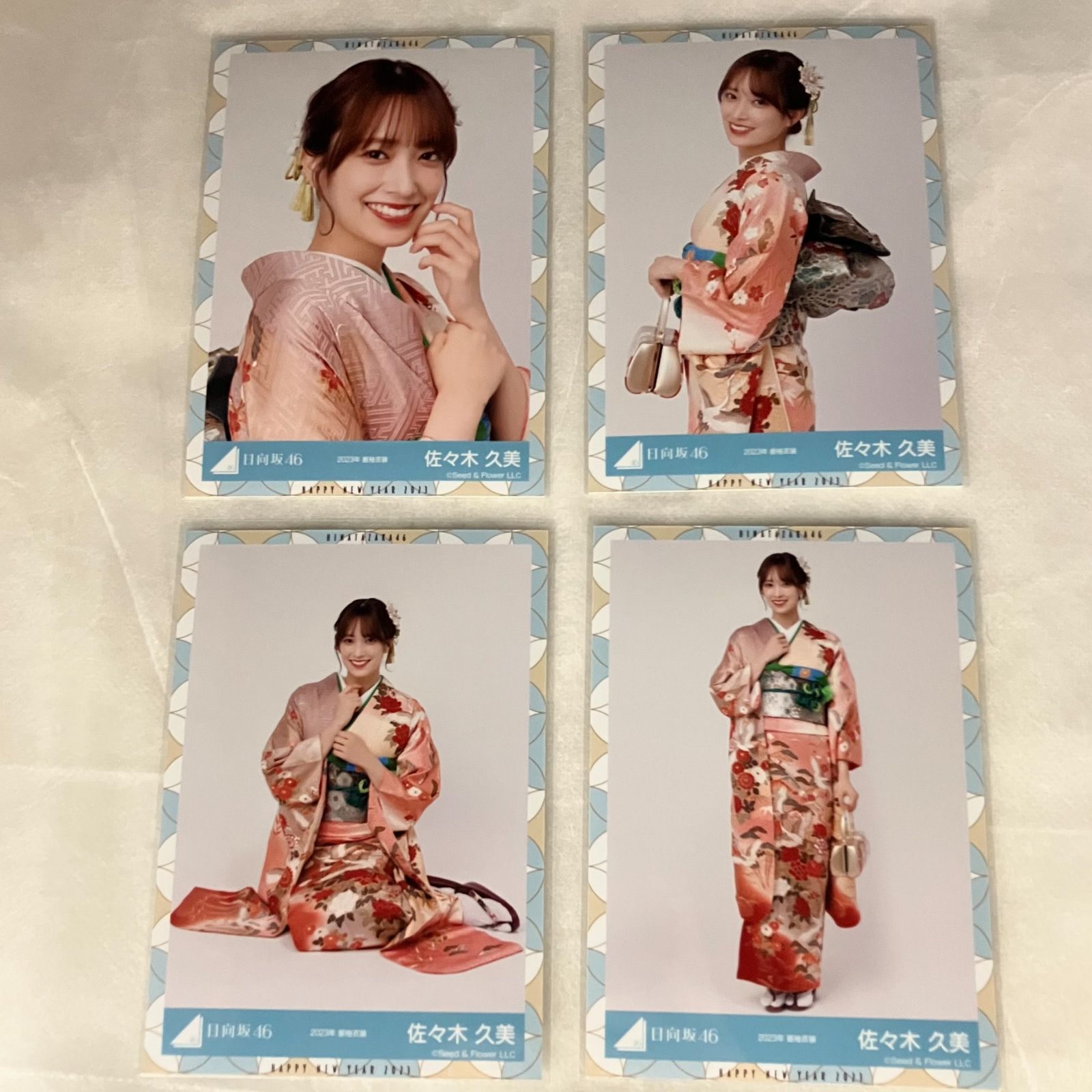 日向坂46  佐々木久美　生写真 日向坂46 佐々木久美 生写真 コンプ 5セット NLQ144P f115 - メルカリ