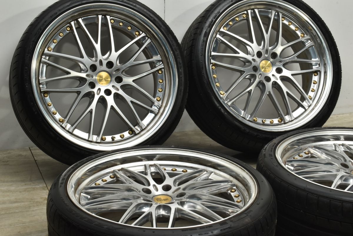 カスタム用 レオンハルト ビューゲル 21 in 9 J 36 PCD 114 3 ファルケン アゼニス FK 453 245 35 R アルファード クラウン スカイライン