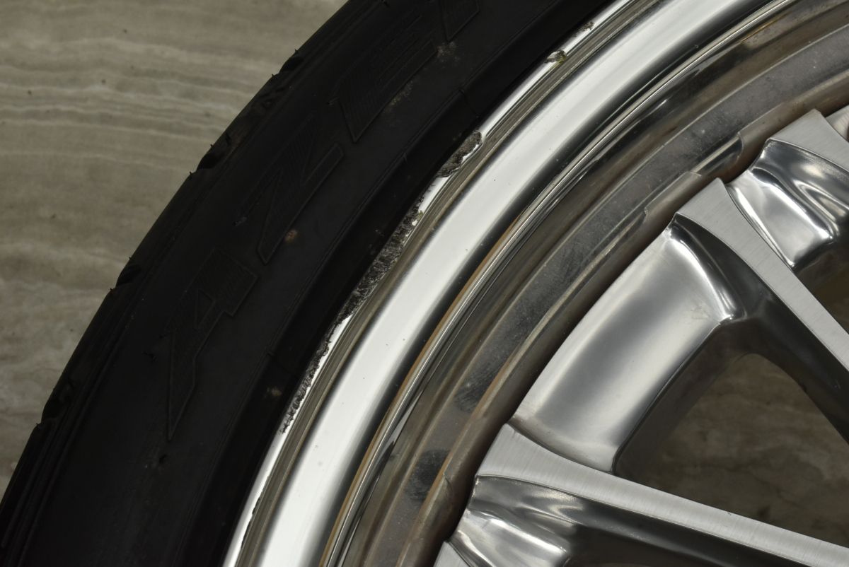  カスタム用 レオンハルト ビューゲル 21 in 9 J 36 PCD 114 3 ファルケン アゼニス FK 453 245 35 R アルファード クラウン スカイライン 21インチ タイヤ ホイールセット