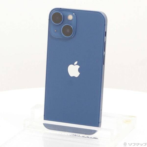 値下げ不可 中古 iPhone13mini 128GB ブルー SIMフリー ip13mini_blue_fb_58717774-cdd6