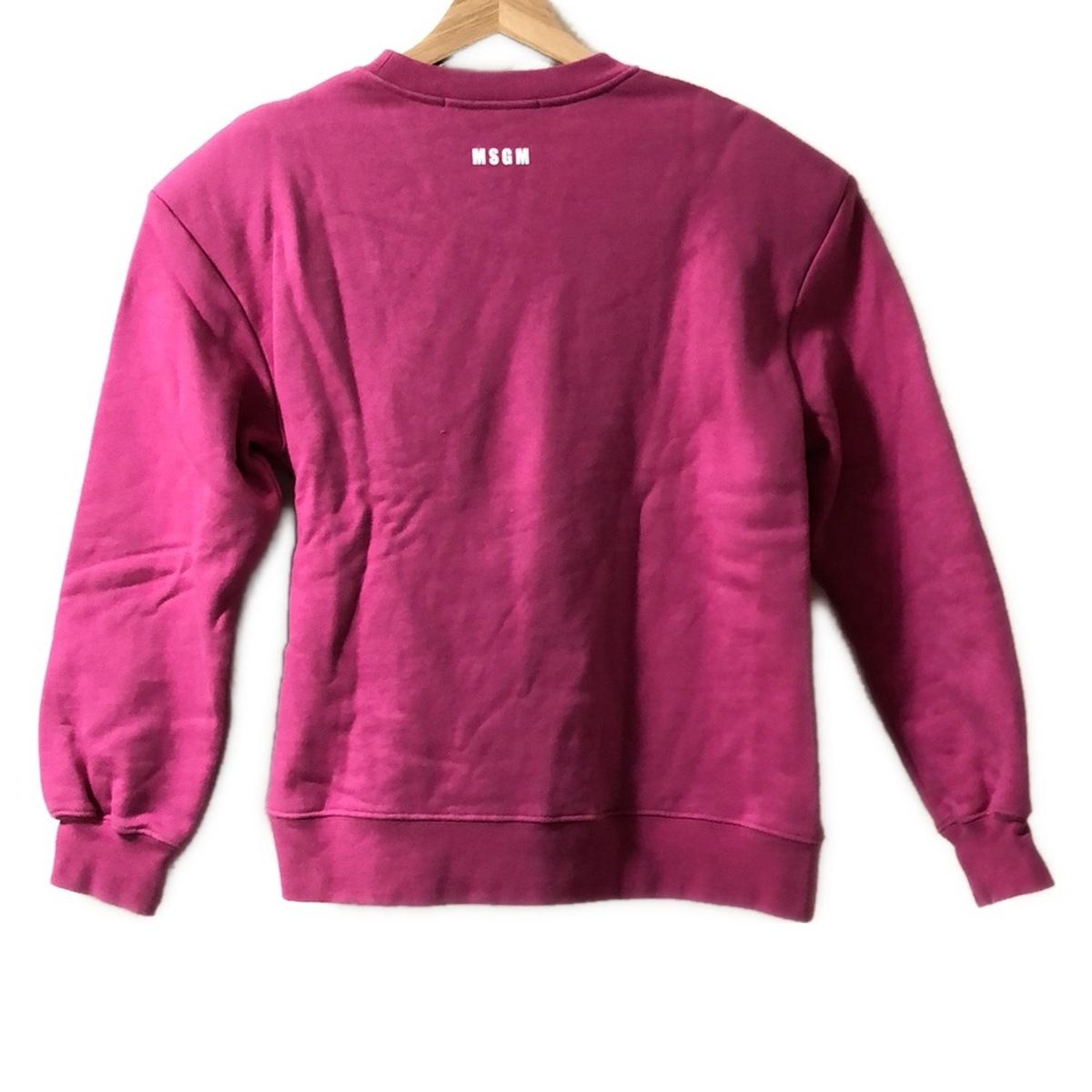 MSGM(エムエスジィエム) トレーナー サイズS レディース - ピンク 長袖