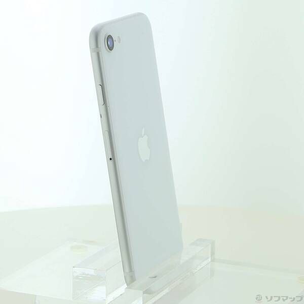 中古品〕 iPhone SE 第2世代 128GB ホワイト MXD12J／A SIMフリー【196