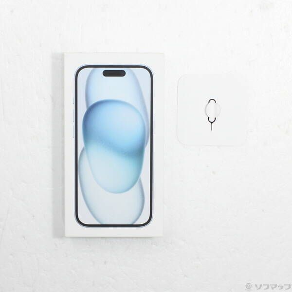 中古品〕 iPhone15 256GB ブルー MTMR3J／A SIMフリー【262】 256GB