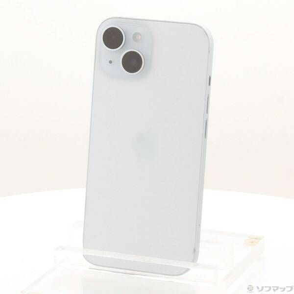 中古品〕 iPhone15 256GB ブルー MTMR3J／A SIMフリー【262】 256GB