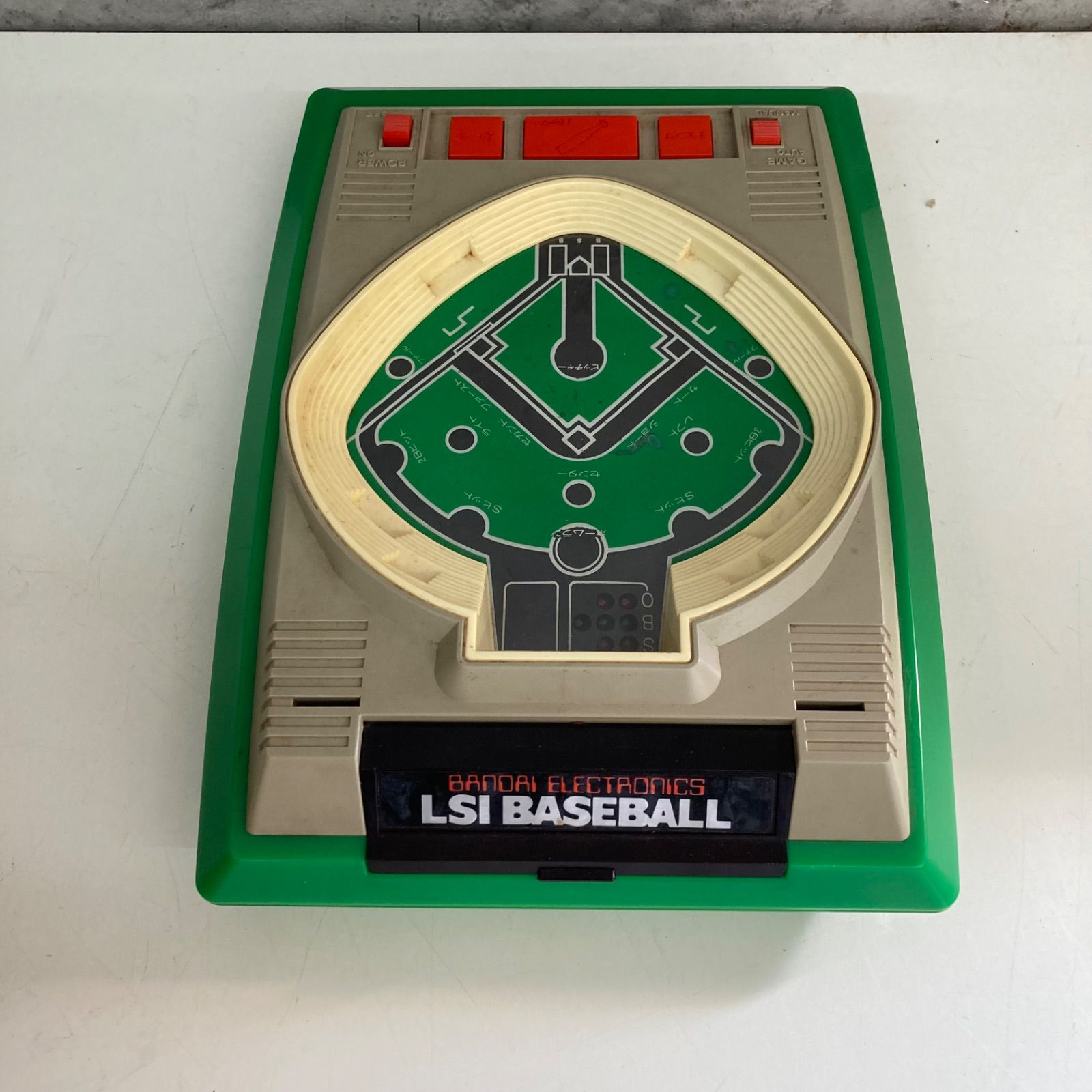 バンダイLSIベースボール バンダイ LSI ポータブルゲーム ベースボール baseball 動作未確認