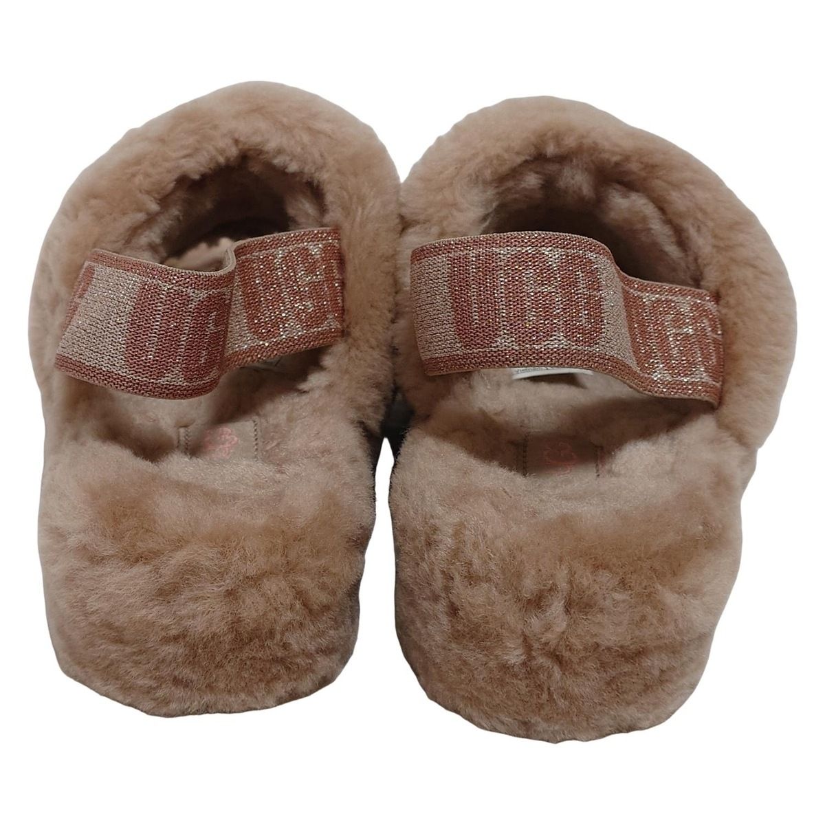 UGG(アグ) サンダル 22 レディース - 1122990 ベージュ×オレンジ