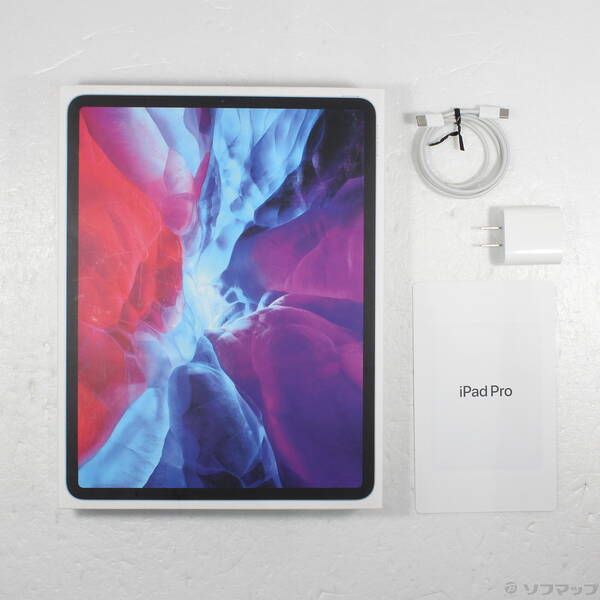 中古品〕 iPad Pro 12.9インチ 第4世代 256GB シルバー MXAU2J／A Wi