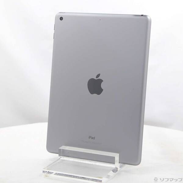 中古品〕 iPad 第6世代 32GB スペースグレイ MR7F2J／A Wi-Fi【348
