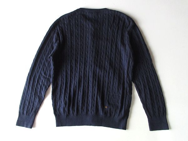 45R 45rpm 2023AW R刺繍 超ガーゼケーブルの908ニットソーカーディガン