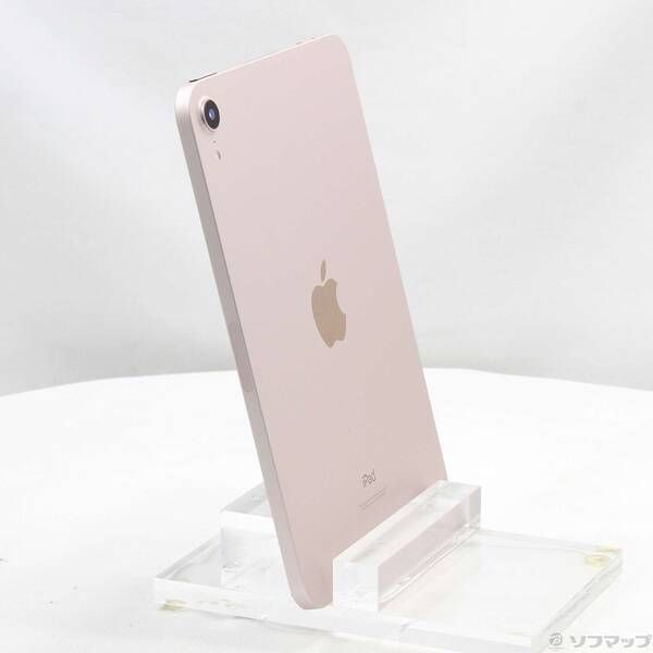 中古品〕 iPad mini 第6世代 64GB ピンク MLWL3J／A Wi-Fi【371