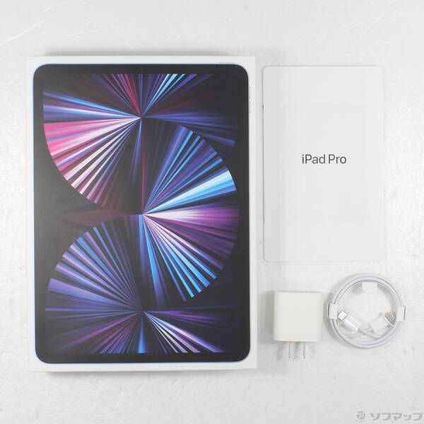 中古品〕 iPad Pro 11インチ 第3世代 512GB シルバー MHQX3J／A Wi-Fi