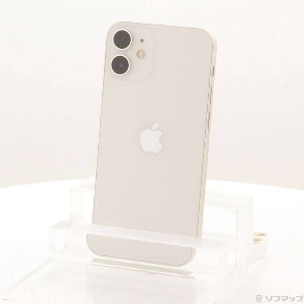 〔中古品〕 iPhone12 mini 128GB ホワイト MGDM3J／A SIMフリー【262】 mini 128GB ホワイト 中古iPhone Aランク au