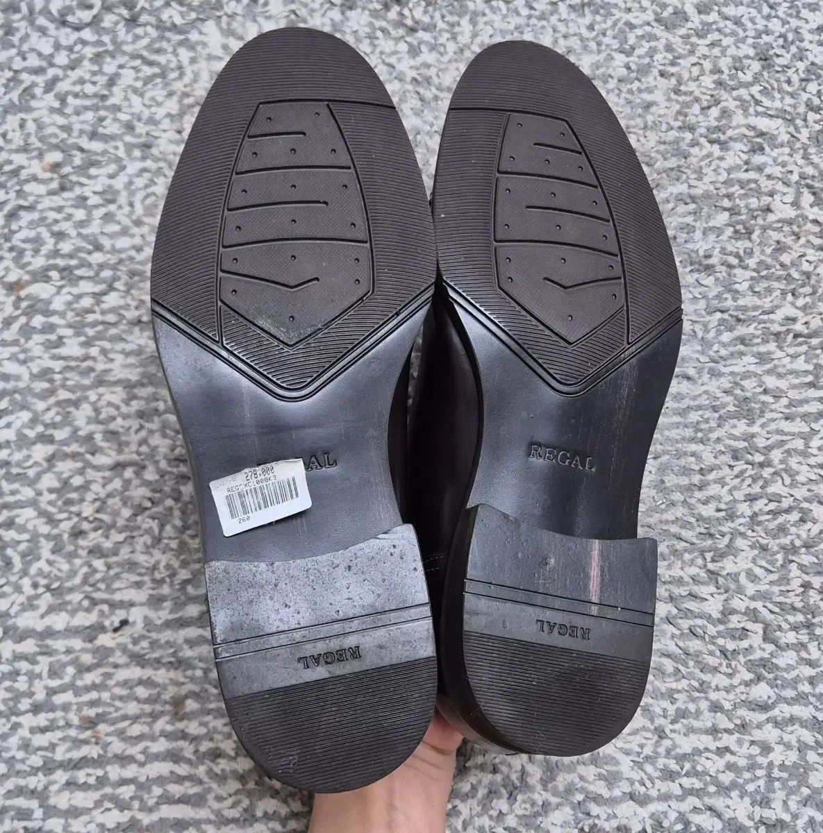  クムガンジェファ リーガル ストレートチップ 260 ローファー ブーツ 革靴