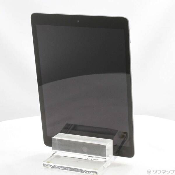 中古品〕 iPad 第7世代 128GB スペースグレイ MW772J／A Wi-Fi【262】