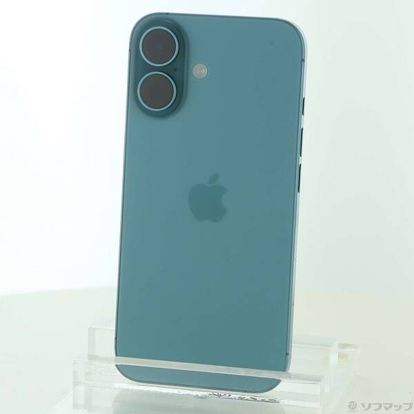 〔 〕 iPhone 16 128 GB ティール 3 N 395 J A SIMフリー 258