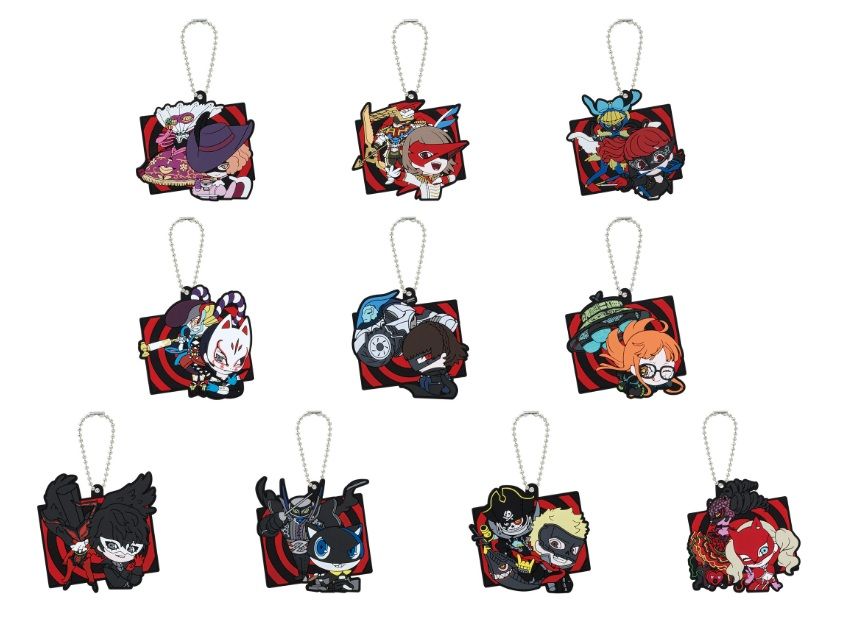 ペルソナ5 ザ・ロイヤル カプセルラバーマスコット 全10種セット