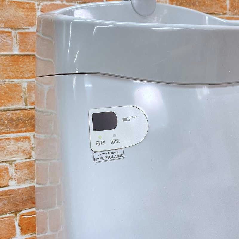  品 動作品 INAX Newベーシア トイレ洋式便器 床下排水 C 270 S ウォシュレット一体型タンク DT 4871 BB 7 ブルーグレー 24 L トイレ 住宅設備