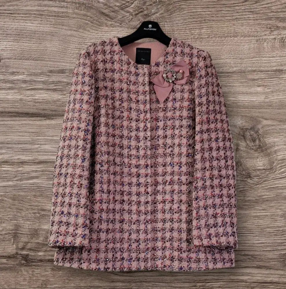 RENEEVON レニボン ピンク 쁘레쥬 ツイード ジャケット