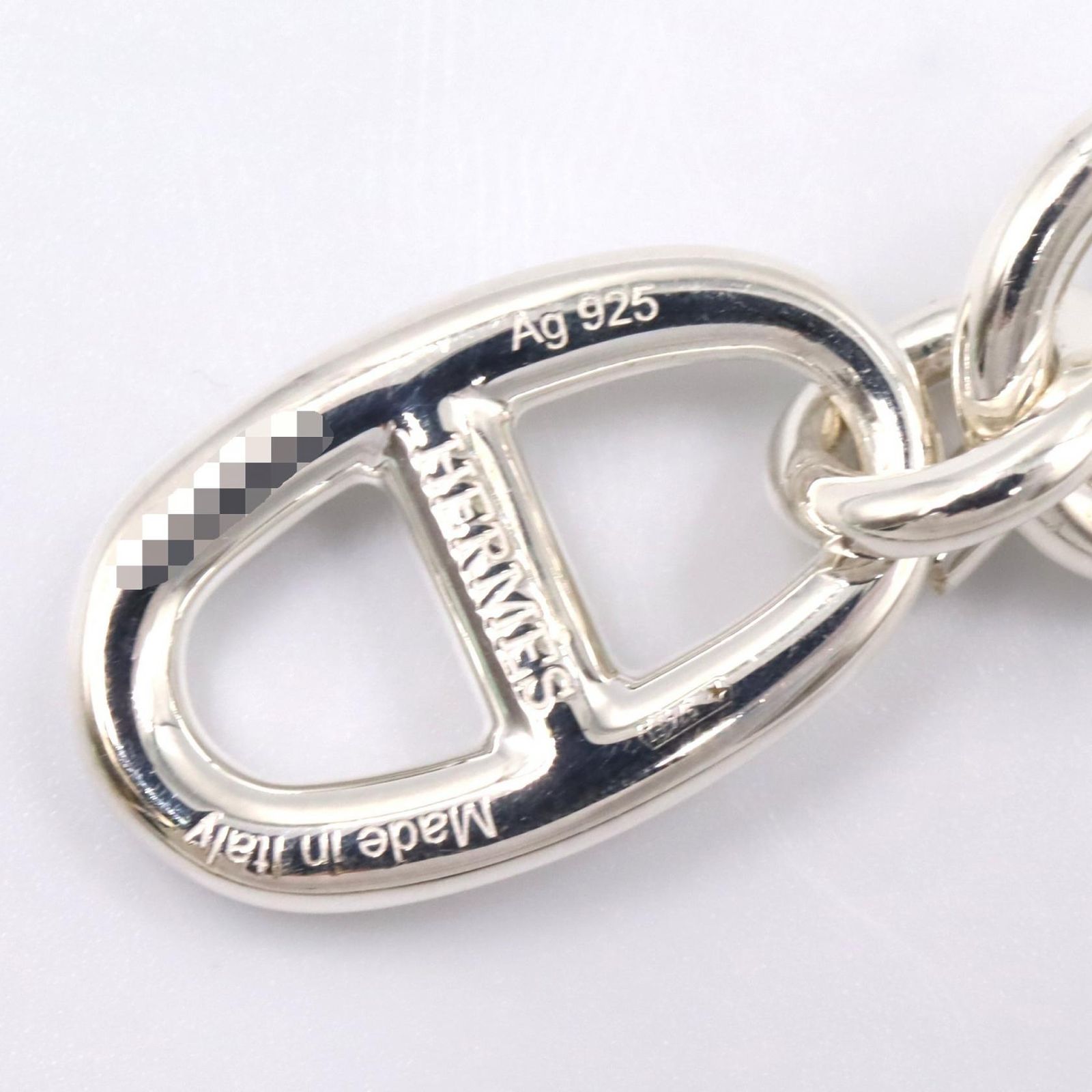 エルメス HERMES ネックレス シェーヌダンクルネックレス 首回り40