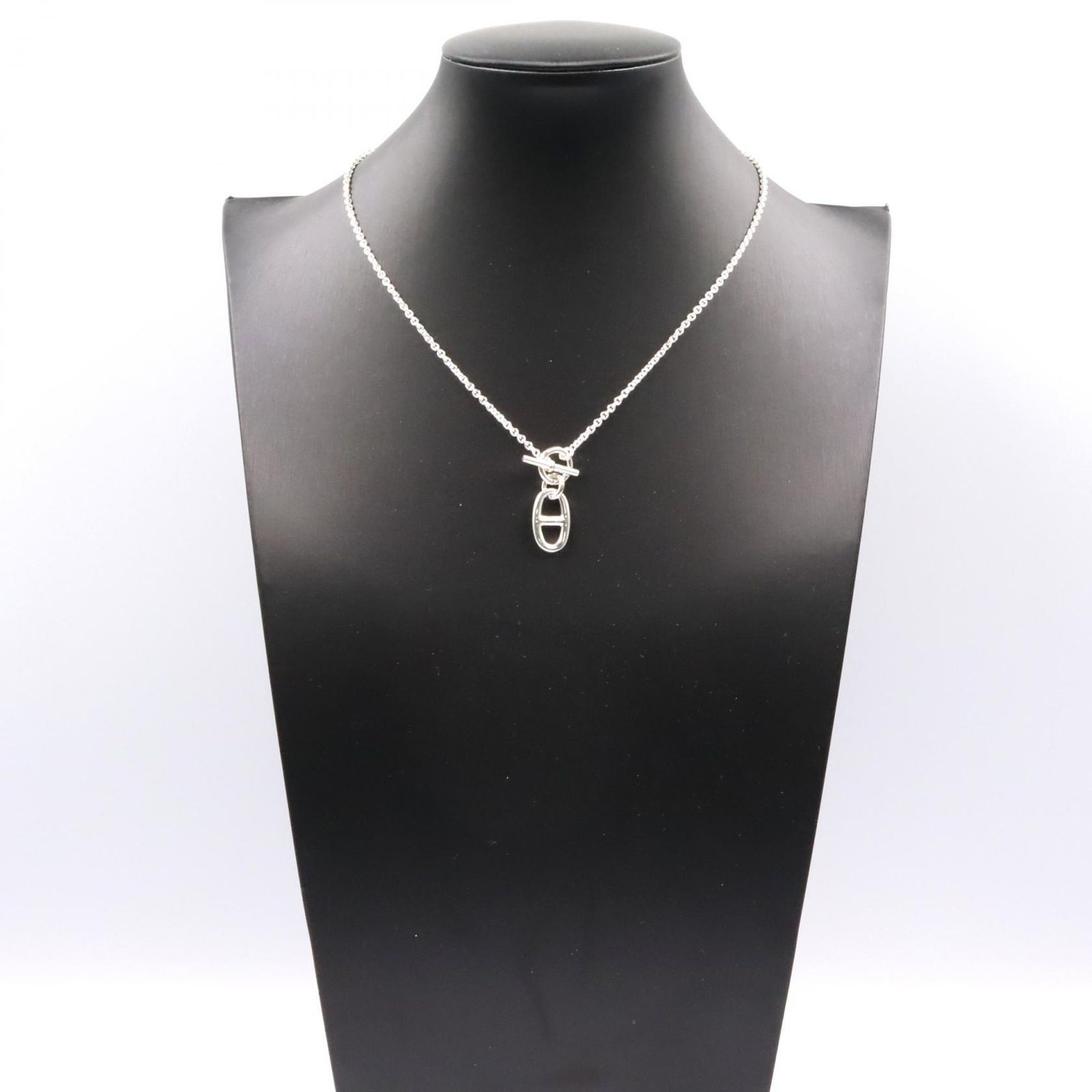 【HERMES】ネックレス40センチ未使用 エルメス HERMES ネックレス シェーヌダンクルネックレス 首回り40