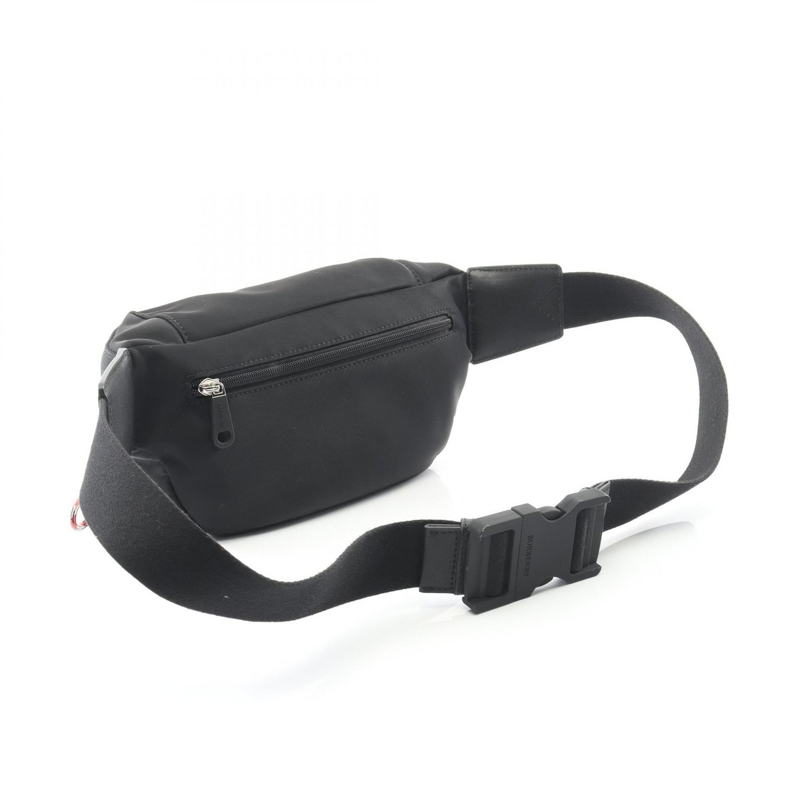 バーバリー ウエストバッグ ボディバッグ ロゴディテール ECONYL ソニーバムバッグ 8025668 ブラック ナイロン レザー ソニー ベルトバッグ レディース A