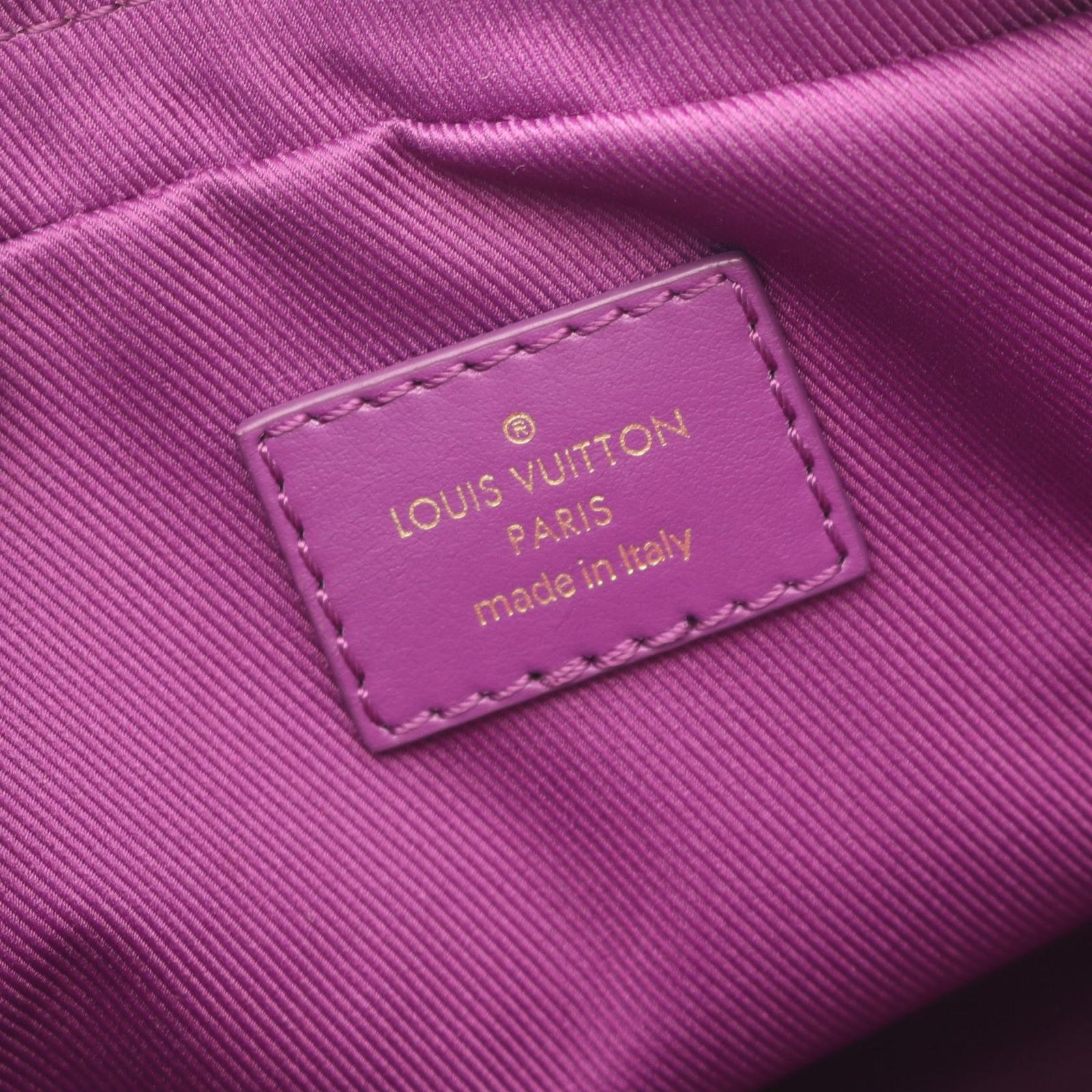  ルイ ヴィトン LOUIS VUITTON ウエストバッグ ボディバッグ バムバッグ アウトドア モノグラムデニム ヴィオレ M 44624 バイオレット デニム レザー ボディバッグ ウエストポーチ バッグ