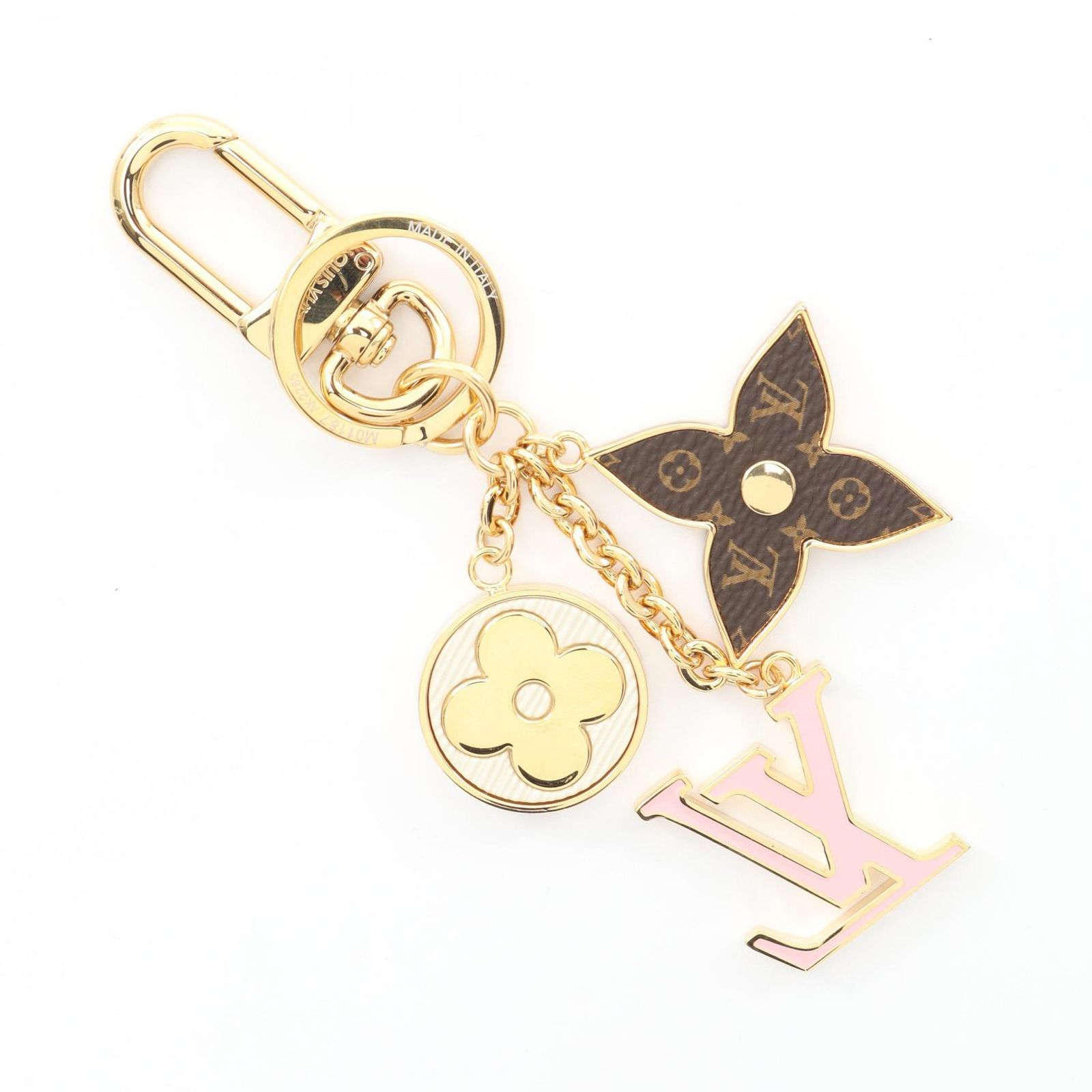 ルイ ヴィトン LOUIS VUITTON キーホルダー スプリング ストリート モノグラム M 01187 マルチ その他 レディース A