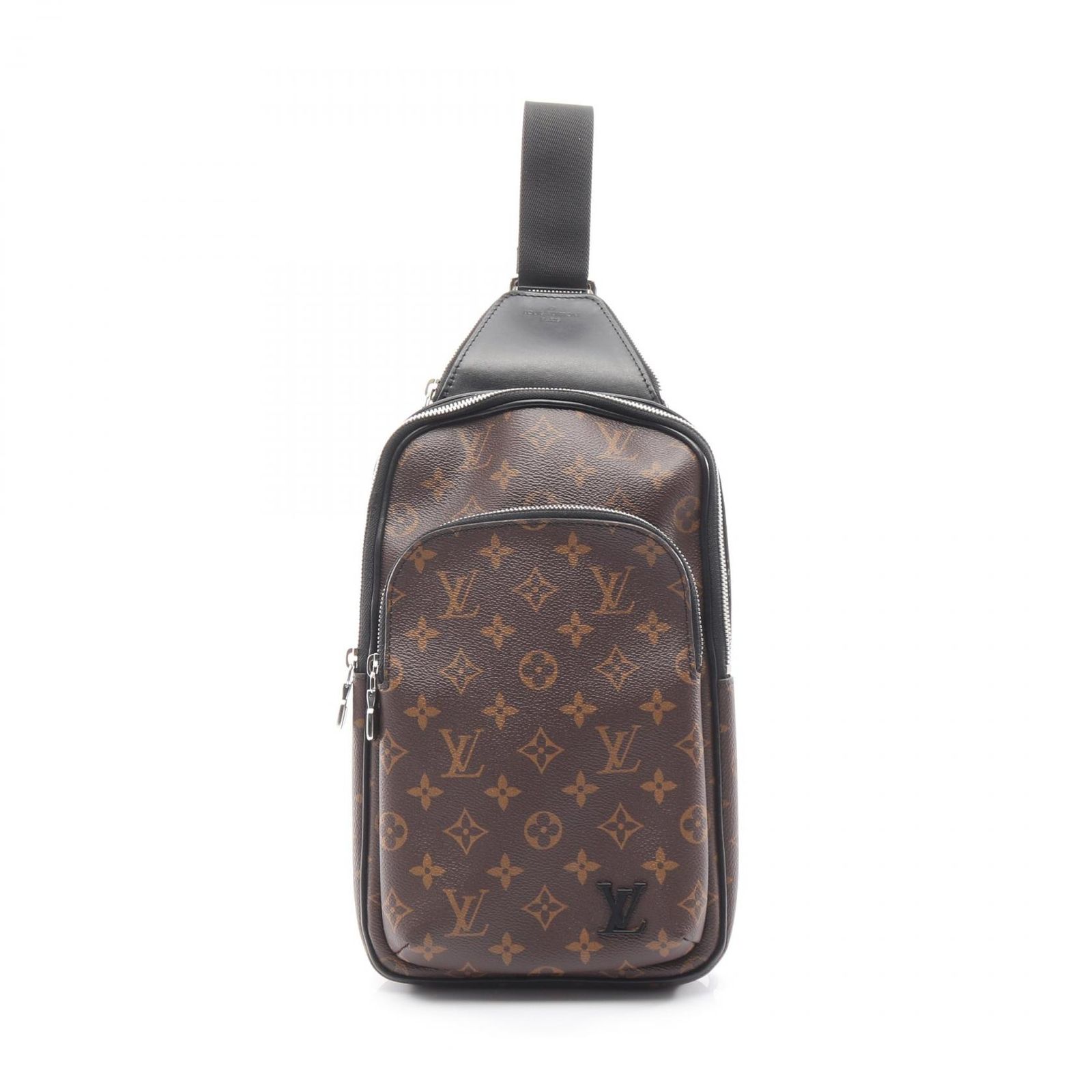 ルイ ヴィトン LOUIS VUITTON ウエストバッグ ボディバッグ アヴェニュー スリングバッグ モノグラムマカサー M 46327 PVCコーティングキャンバス レザー