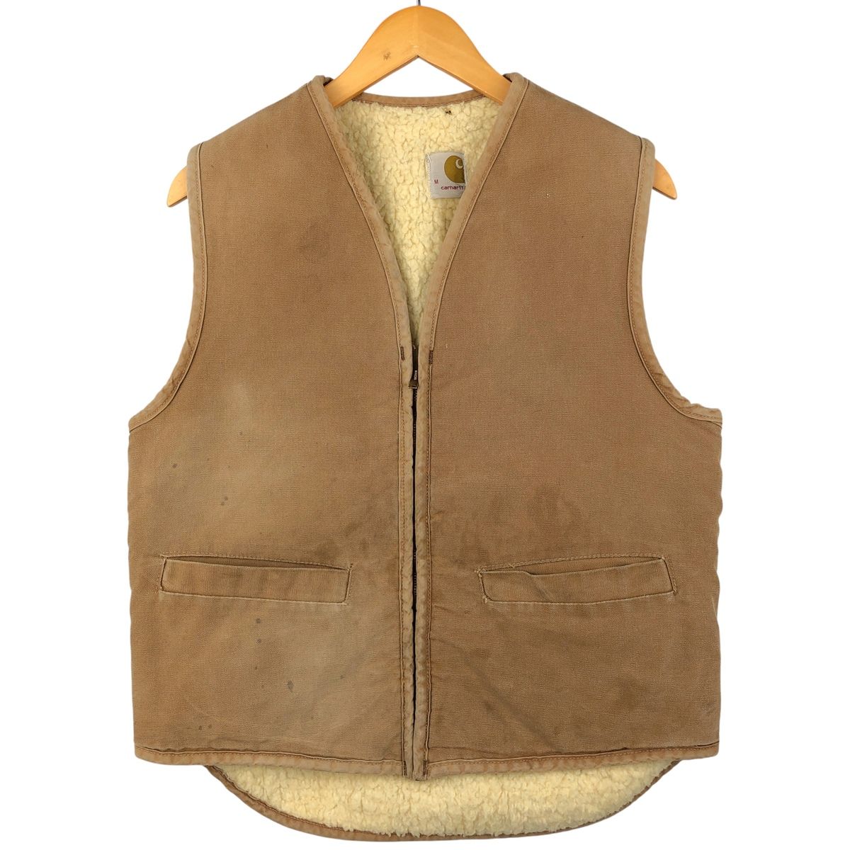 古着 60 70年代 カーハート Carhartt ダックベスト メンズM相当 ヴィンテージ eaa 598125