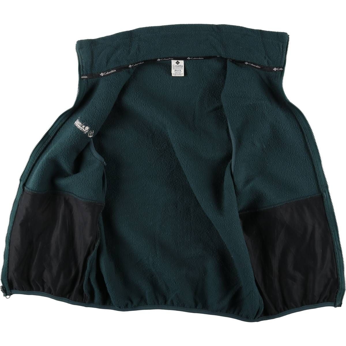 古着 90~00年代 コロンビア Columbia リップストップ フリースベスト