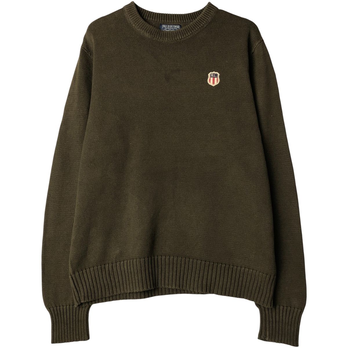 古着 ラルフローレン Ralph Lauren POLO JEANS COMPANY コットンニットセーター メンズL相当 eaa 599598