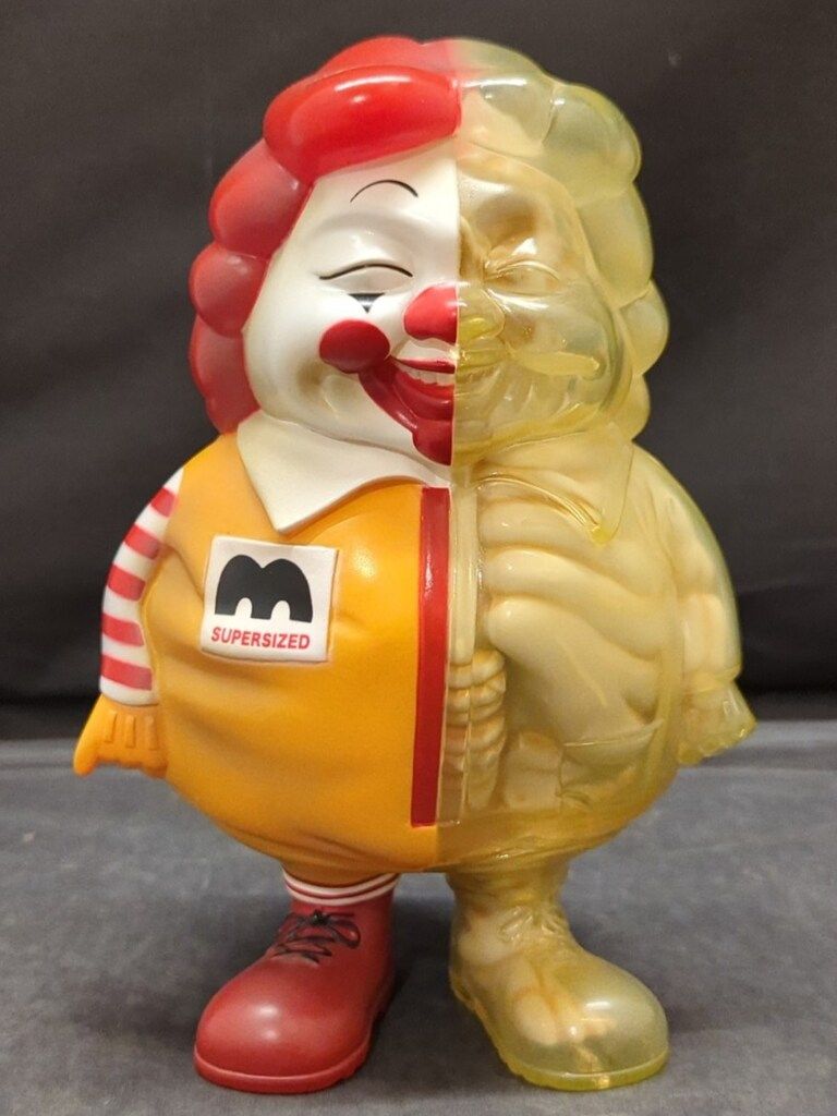 RONENGLISH MC SUPERSIZED X RAYMC 赤髪 内臓クリーム成型 胸マーク黒