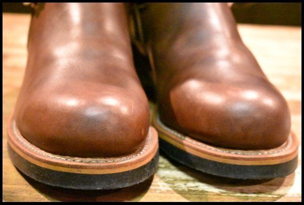 8D 箱付 美品 100周年限定 04年】レッドウィング 8258 エンジニア