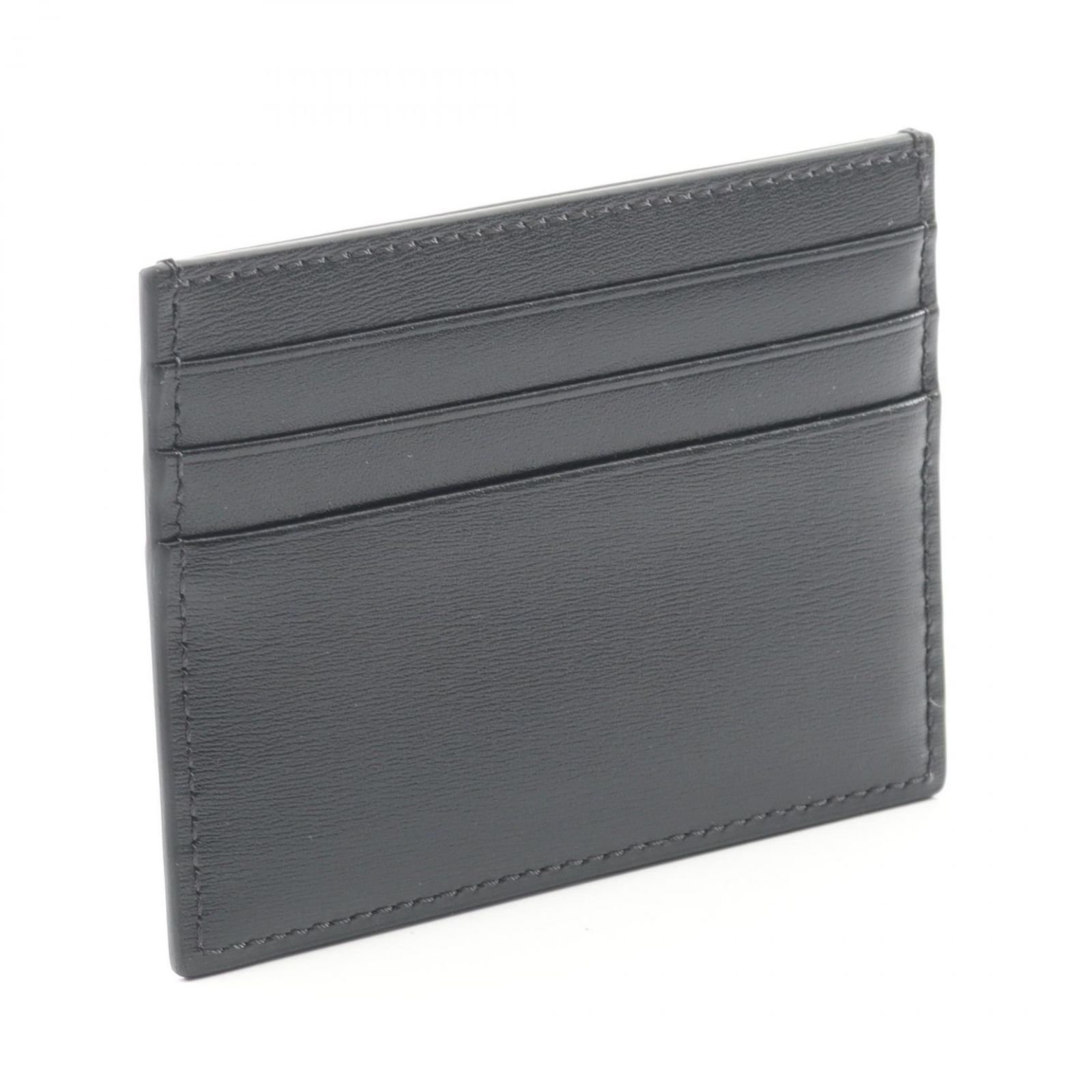 セリーヌ CELINE カードケース トリオンフ ブラック レザー レディース A