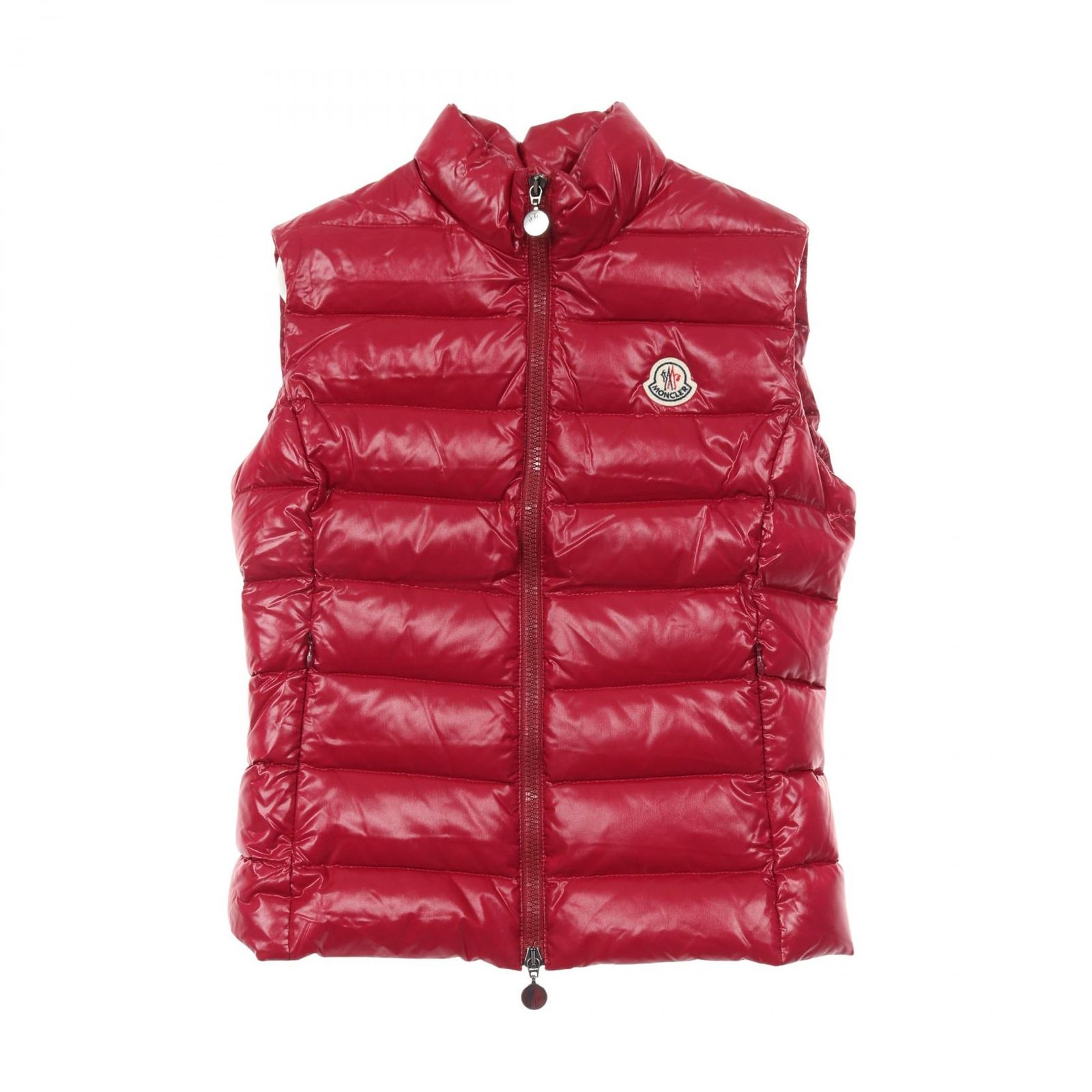 モンクレール MONCLER ダウンベスト GHANY ガーニー 68950 48301 レッド ナイロン レディース A